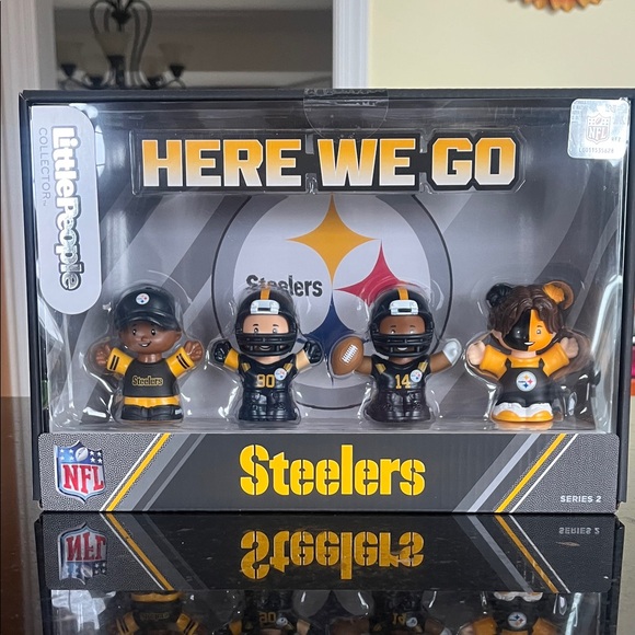 NFL Pittsburgh Steelers Little People Collector Set Series Two - Picture 3 of 6